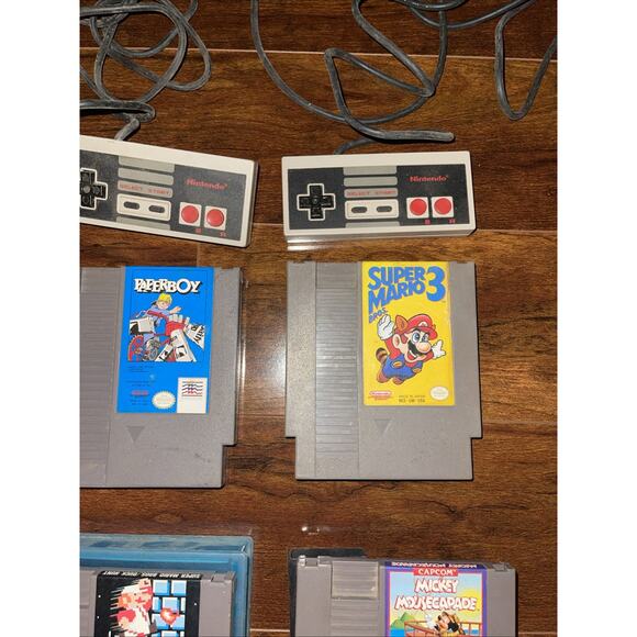 Super Mario Bros. 3 (Nintendo NES, 1990) Mickey Mousecapade Duck Hunt Controller - Picture 3 of 6